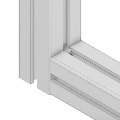 41-002-0 MODULAR SOLUTIONS PROFILE FASTENER<br>SPEEDLOCK HIDDEN PROFILE CONNECTOR C